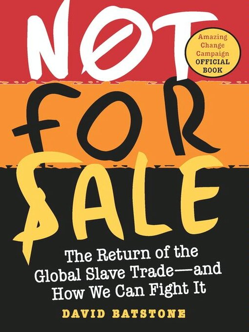 Title details for Not for Sale by David Batstone - Available